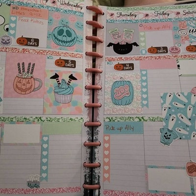 Hobonichi Weeks Cozy Fall Planner Sticker Kit - Etsy