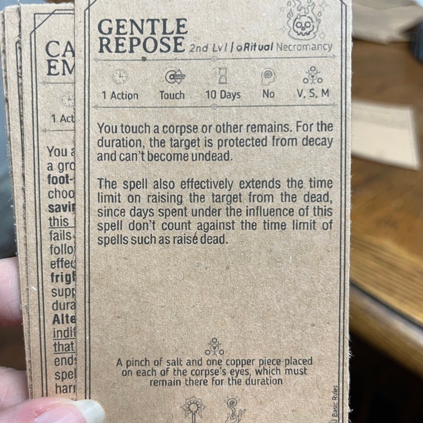 WILD SHAPE CARDS for the Druid Dnd 5e | Form Fillable Pdfs Included ...