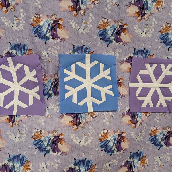 Snowflake Paper Pieced Pattern - Etsy
