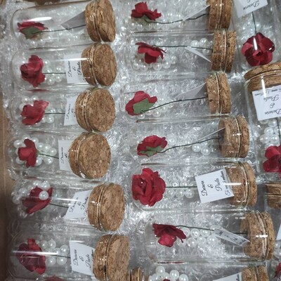 Beauty and the Beast Mini Glass Wedding Favors for Guests - Etsy