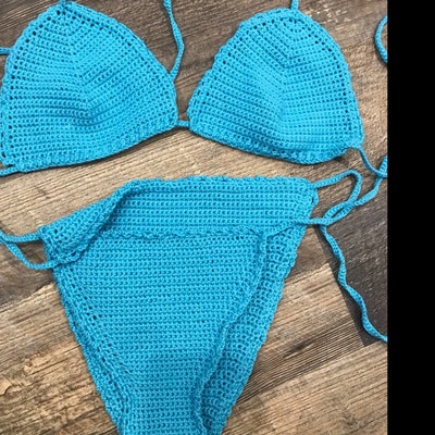 Crochet Bikini Pattern Brazilian Cut Boho Crochet Bikinis - Etsy