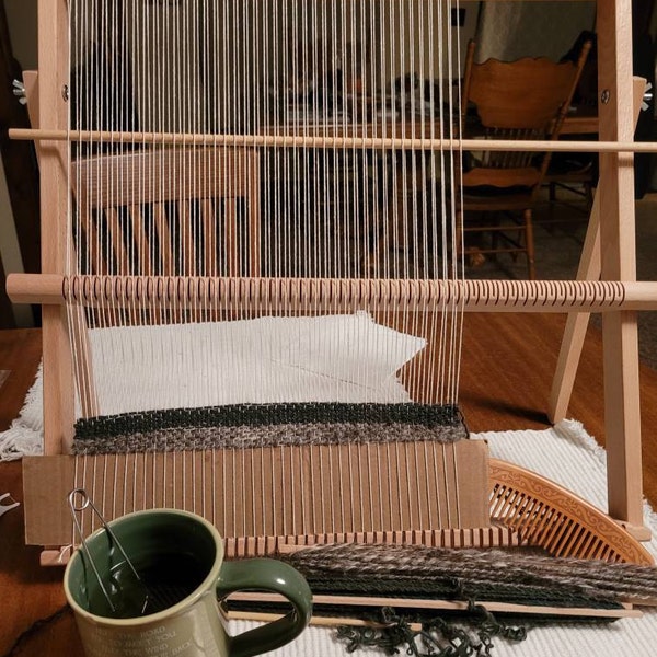 Large Loom X Large Weaving Loom Kit, Also Known as Tapestry Weave Loom Lap Heddle ...