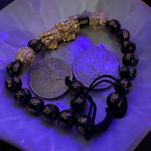 Bracciale Ossidiana Nera Feng Shui | Feng Shui Vitale