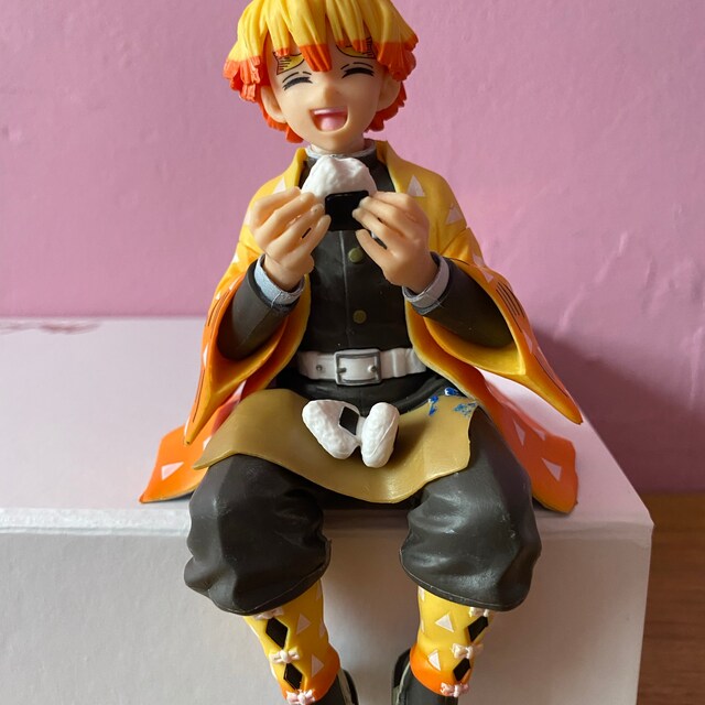 Demon Slayer Tanjiro Zenitsu Inosuke Action Figures Cute -  UK