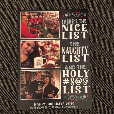 Christmas Card, Holiday Card, Funny Christmas Card, Kids Christmas Card ...