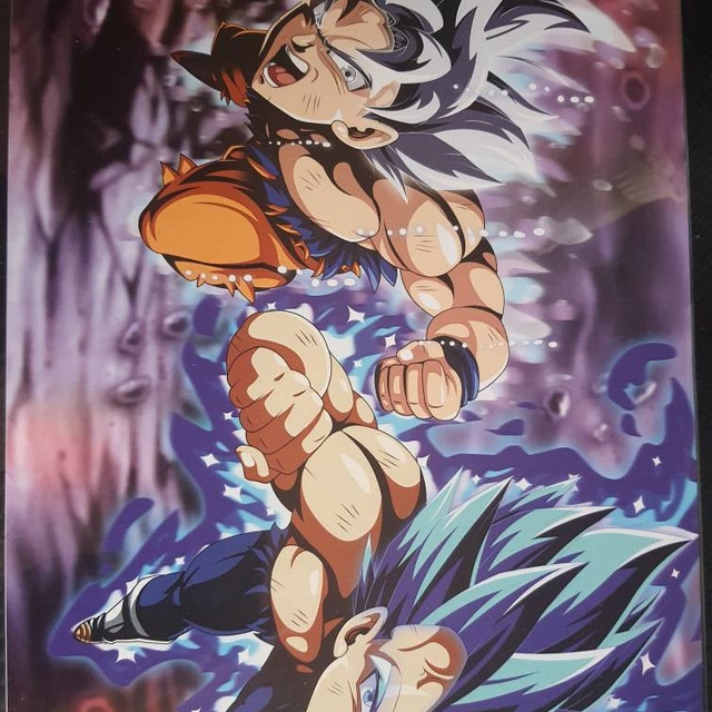 Protector of Hope-rage Future Trunks/dragonball Poster A4 