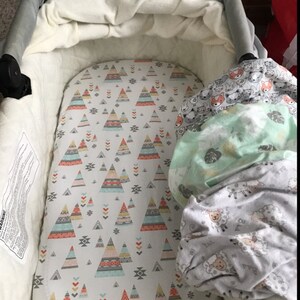 halo bassinest flannel sheet