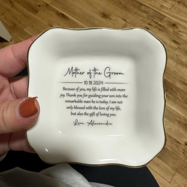 Remember I Love You Mom Ring Dish-customized Mom Jewelry Holder-mother's Day Gift For Mom,mother,grandma-mom Birthday Gift From Daughter - Australia