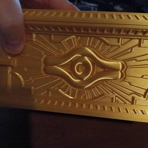 Large Yugioh Millenium Sarchophagus Inspired TCG Deck Box | Color Options!  | Comes With 4 Dividers - Etsy