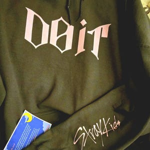 Do It Stray Kidsファンパーカー、ピンクのKポップファングッズ、SKZ
