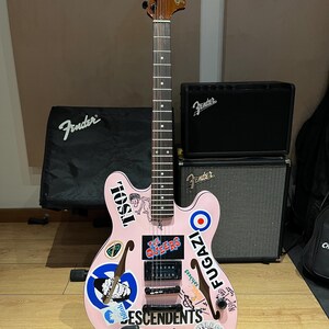 Fender Telecaster ステッカーエレキギター ギターステッカー エディ・ヴェダー フェンダー テレキャスター