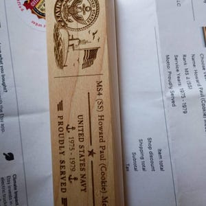 Etsy buyer added a photo of their purchase