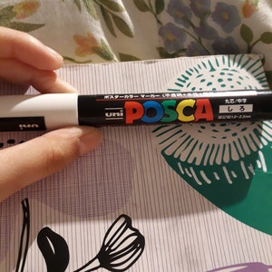 POSCA Marker PC-5M White – MarkerPOP