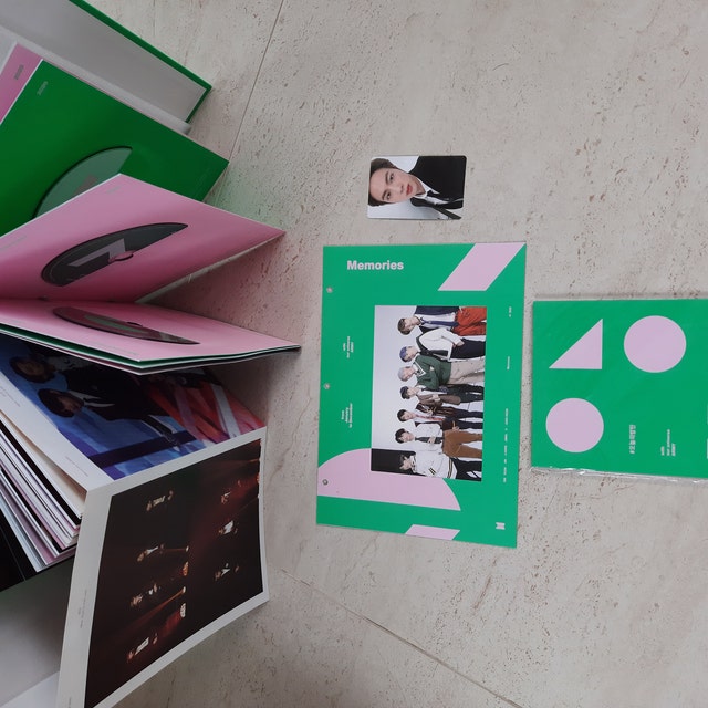 Official Memories of BTS 2020 DVD- From Korea. Plus Free