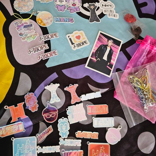 J-hope “hope on the Stage” Sticker Concert Freebies, Random Assortment ...