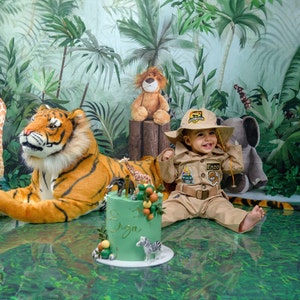 Deluxe Lion Costume For Kids - Faux Fur Mane Hood & Bodysuit For Halloween Safari (2T-4T) - View #12