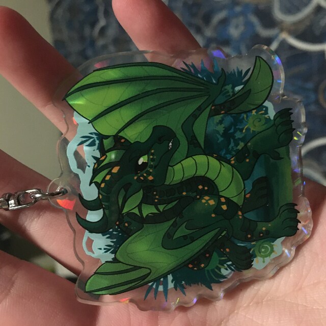 The Lost Continent Wings of Fire WOF Acrylic Charm -  Portugal