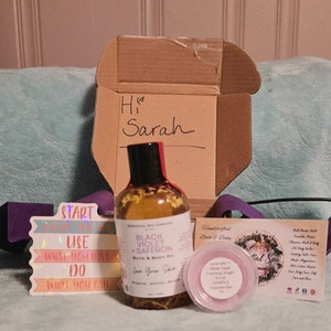 Sarah added a photo of their purchase