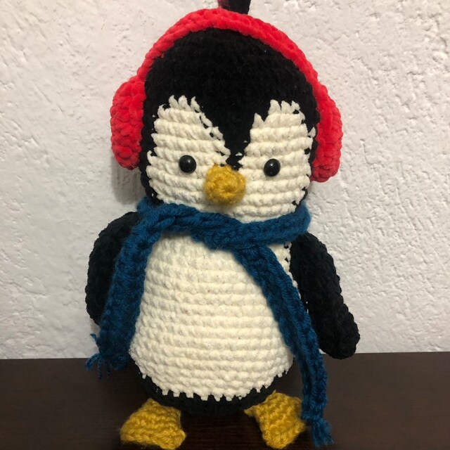 y*i様 まんまるにっこりペンギンさんの編みぐるみ〇 y*i様 まんまるにっこりペンギンさんの編みぐるみ〇
