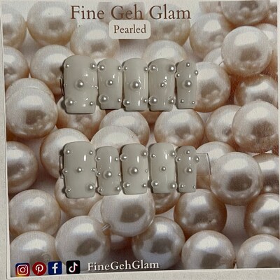 Barbie Gloss Barbie Nails Glitter Nails Pink Nails - Etsy