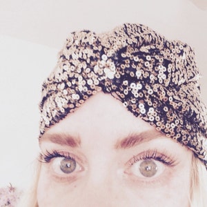 Gold Jewel Turban main image 1