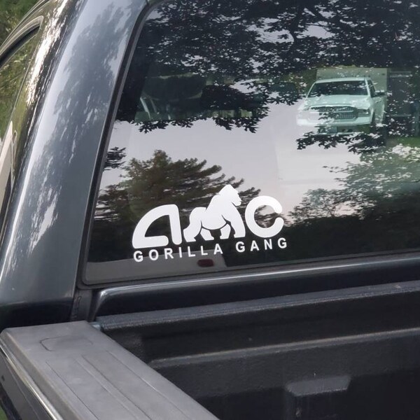 AMC GORILLA GANG, Vinyl Decal Sticker | Amc Nation - Etsy