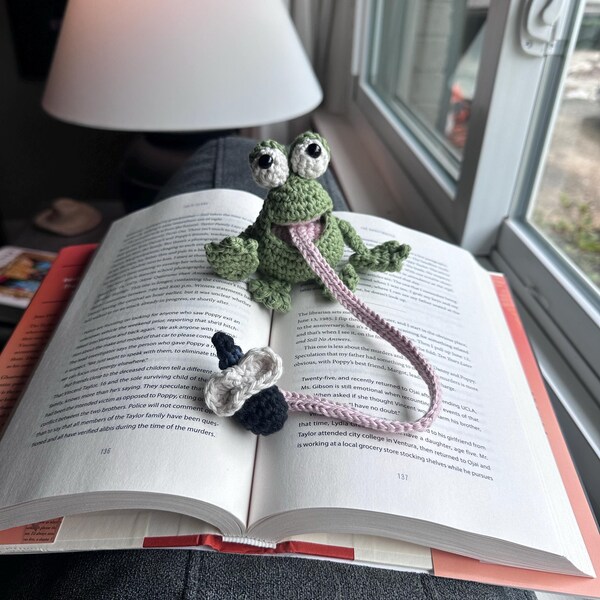 Amigurumi Pattern - Ted the Toad Bookmark - English Version - Etsy