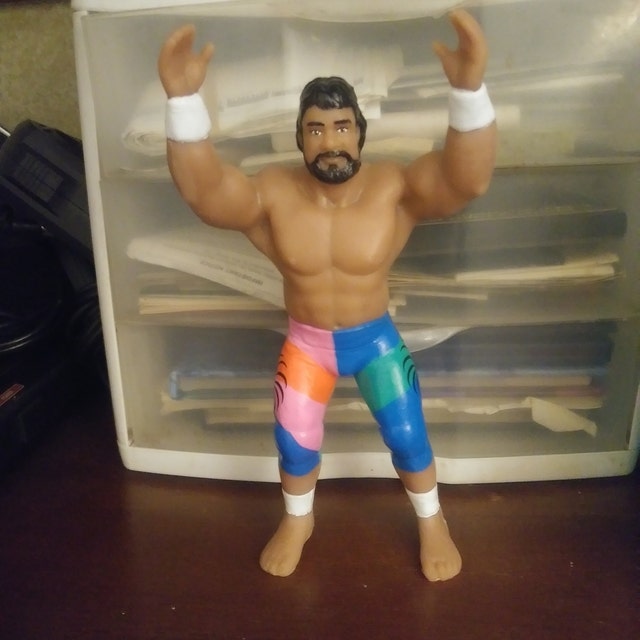 Haku WWF LJN Inspired XOX Custom Rubber Type Full Size 8