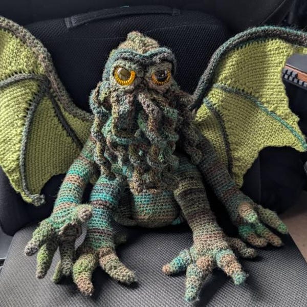 Cthulhu Pattern by Crafty Intentions DIGITAL PDF Downloadable - Etsy