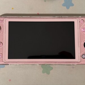 Custom Switch Lite Pink & White Cute Nintendo Switch Console