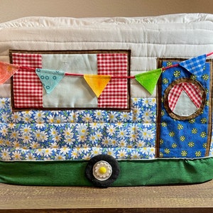 Vintage Caravan Sewing Machine Cover - Free Pattern & Tutorial (Beautiful  Skills - Crochet Knitting Quilting)