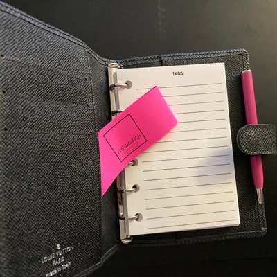 PRINTED POCKET SIZE Check Register Inserts Printed Planner Insert 3.19 ...