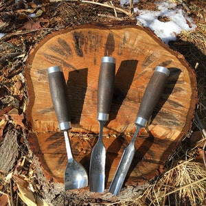 Hand Forged Spoon Knife Long Spoon Carving Knife Kuksa | Etsy