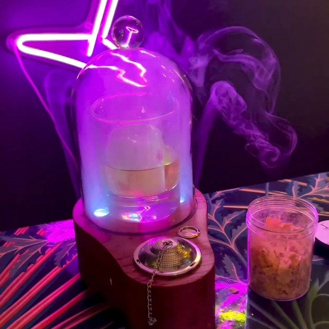 Speakeasy Smoker MINI by Ford Product Design Modern Portable LED Drink  Whiskey Cocktail Smoker / Infuser Great Christmas Gift 