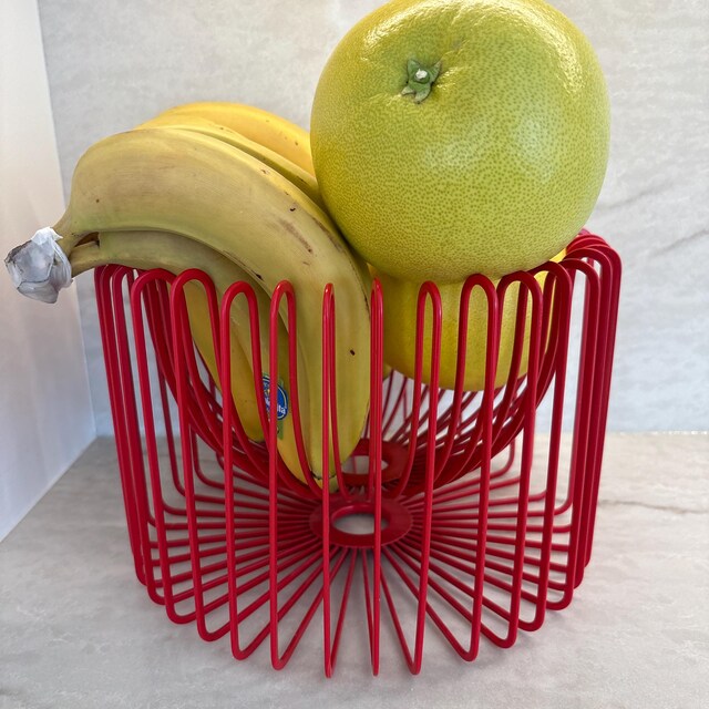 IKEA Red Bowl Fruit Bowl Vintage Rare 1990s Design Object - Design