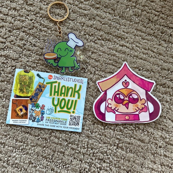 Two Tpot Keychain - the Power of Two - Two Tpot- Object Show - Object ...