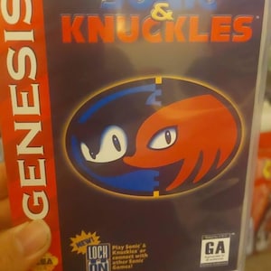 Sonic Knuckles Megadrive pas cher - Rakuten
