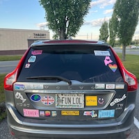 USA Statue of Liberty Flag 12 Sticker for Bumper Car Van Truck ...