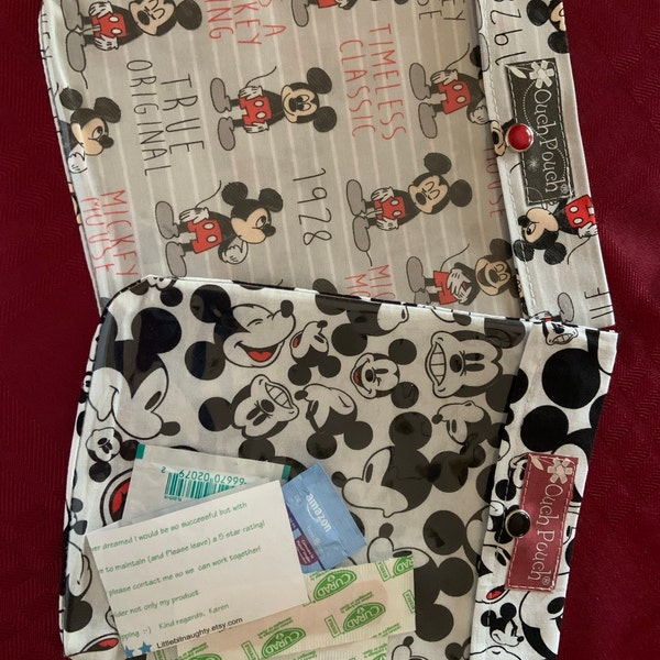 Disney Cruise Fish Extender Gift Mickey Minnie Mouse Clear Pouch ...