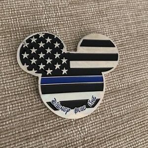 Thin Blue Line Flag Pin - Etsy