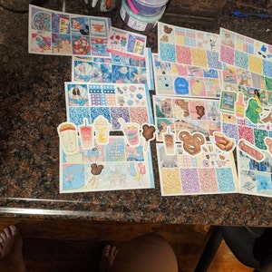 Mermaid Kisses Weekly Planner Sticker Kit! Perfect for Your Erin ...