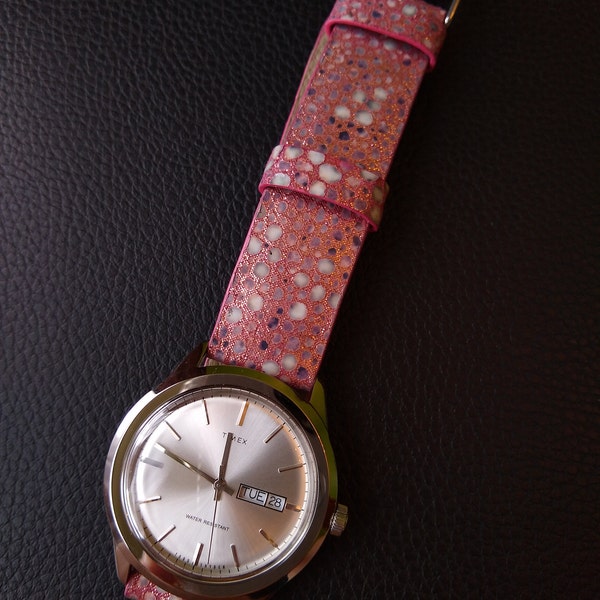 Wholesale Elegance Crocodile Leather 20 mm Watches Band CAW211K.FC6311_K0017086
