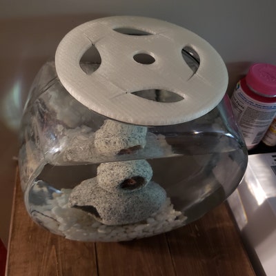 Custom 3D Printed Fish Bowl Cover - Etsy
