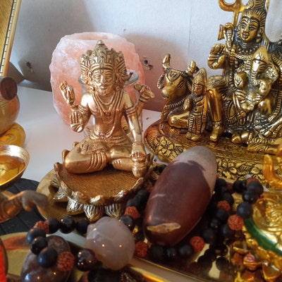 Whitewhale Brass Standing Lord Krishna Idol Bhagwan Large - Etsy