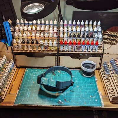 40 Bottle Alcohol Ink Modular Paint Rack - Etsy