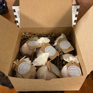Weihnachten Box Schnee Schmelzen Bath Fizz Strumpf Füller Einzigartig Geschenk x5 Weihnachten Box Schnee Schmelzen Bath Fizz Strumpf Füller Einzigartig Geschenk x5