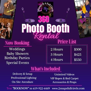 Party Rental Business Card Template: DIY Canva Design Etsy