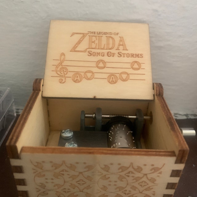 Legend of Zelda Song of Storms Music Box: Zelda Music Box -  Israel