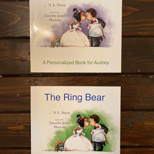 Personalized Flower Girl Book Customized for a Specific Girl in a ...