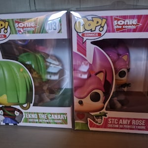 Custom Sonic the Hedgehog Funkos Set 1 Super Sonic Amy -  Israel